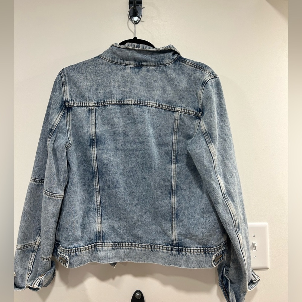 Free People Denim Jacket - Picture 2 of 2